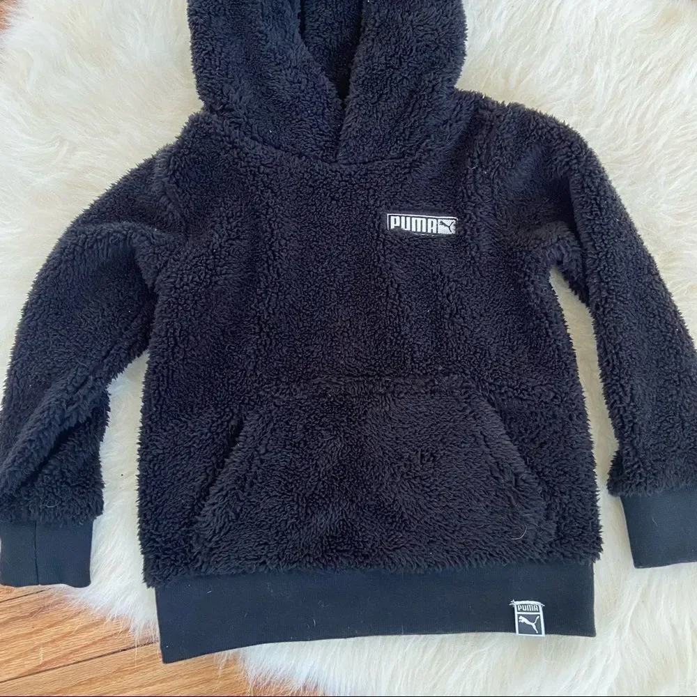 NWOT Puma Toddler Boy Fuzzy Pullover Hoodie - Picture 2 of 7